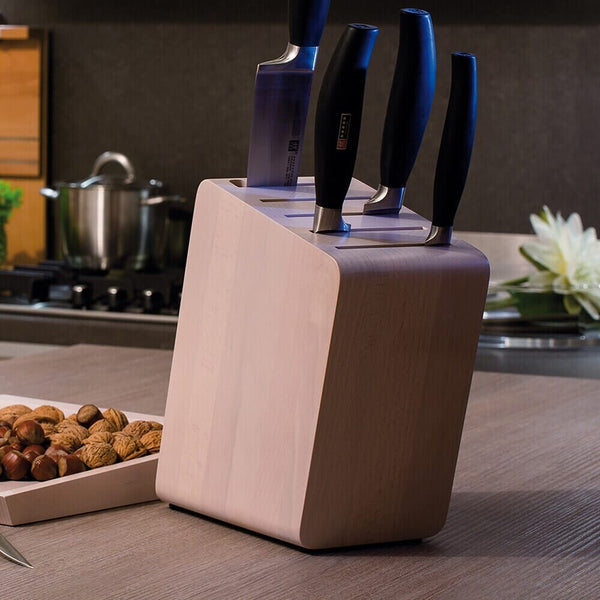 Arte Legno Knife Block with Honing Rod Slot Milk Street Store