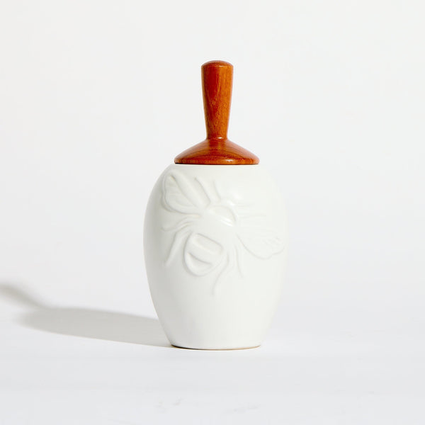 Handmade pottery Handmade Ceramic Honey Pot With Stick/Dipper (Pot