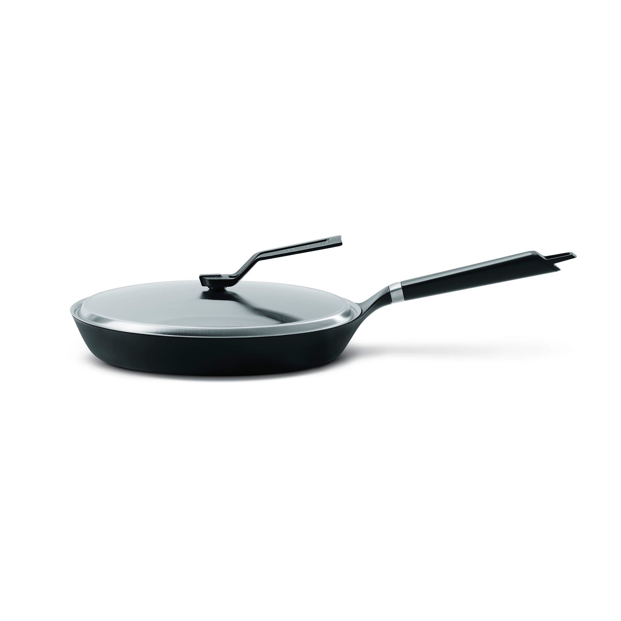 Vermicular Oven-Safe Skillet + Stainless Steel Lid Bundle | 28cm
