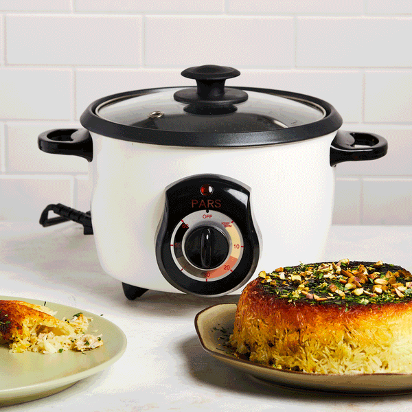 Brentwood 5 Cup Uncooked/10 Cup Cooked Crunchy Persian Rice Cooker