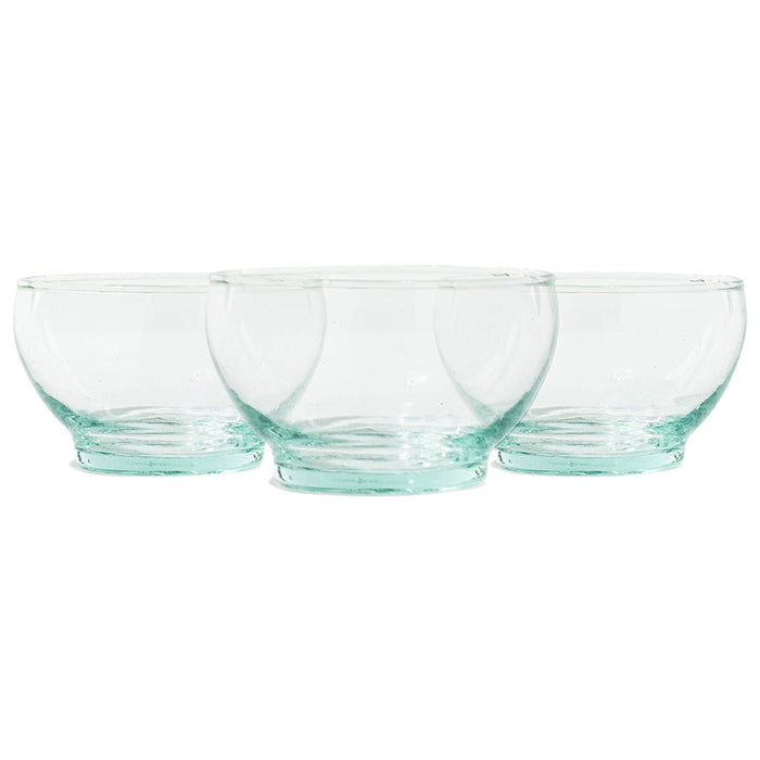 Casablanca Market Handblown Bowl – Set of 3 Equipment Casablanca Market Clear 