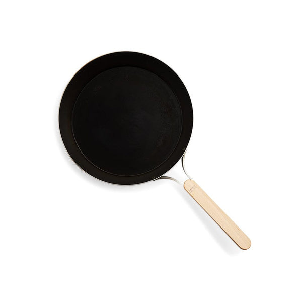 Staub cast iron crepe pan wooden handle