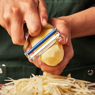 How to Use a Julienne Peeler, Tip