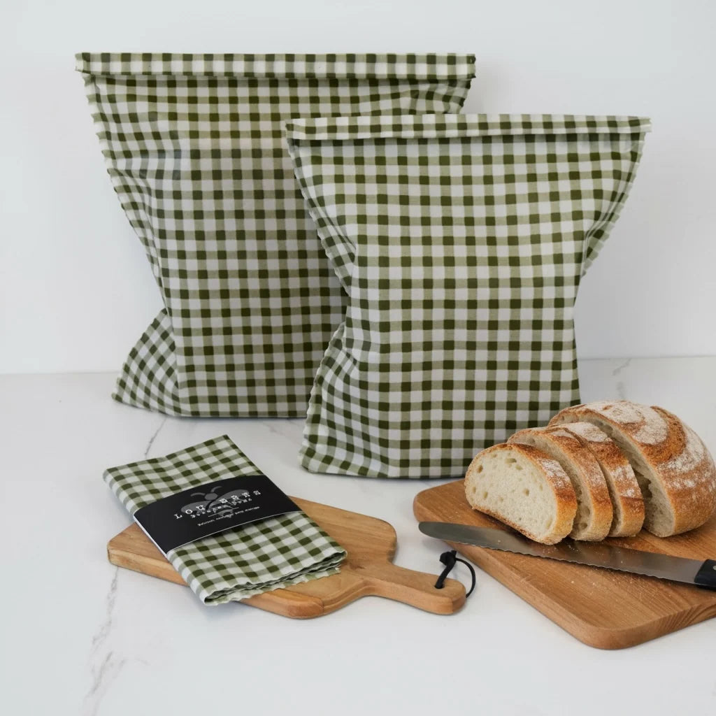 Lou Bees Wax Bread Bags
