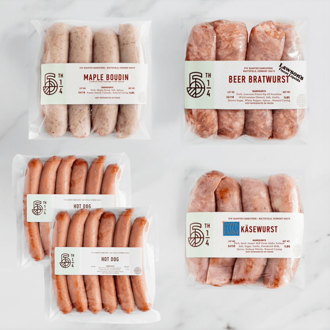 5th Quarter X Milk Street Hot Dog and Sausage Box Fresh Dropship 5th Quarter 
