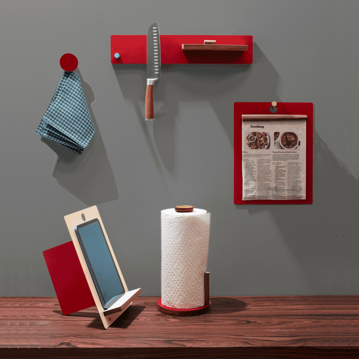 The Knife Rack - Red