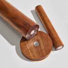 Ilan Ilan | The Paper Towel Keeper - Walnut/Grey