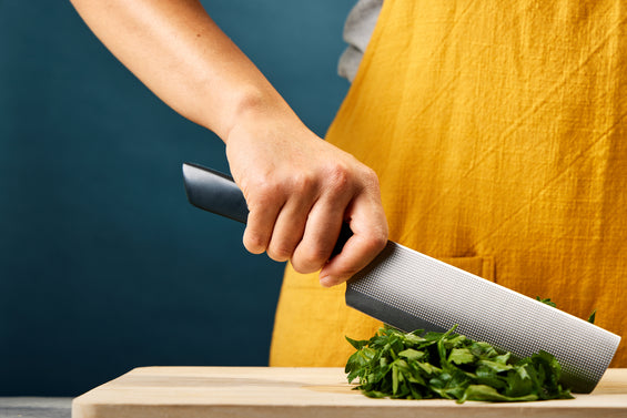 THE NAKIRI IS THE PERFECT VEGETABLE KNIFE