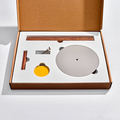 Ilan Ilan | The Paper Towel Keeper - Walnut/Grey