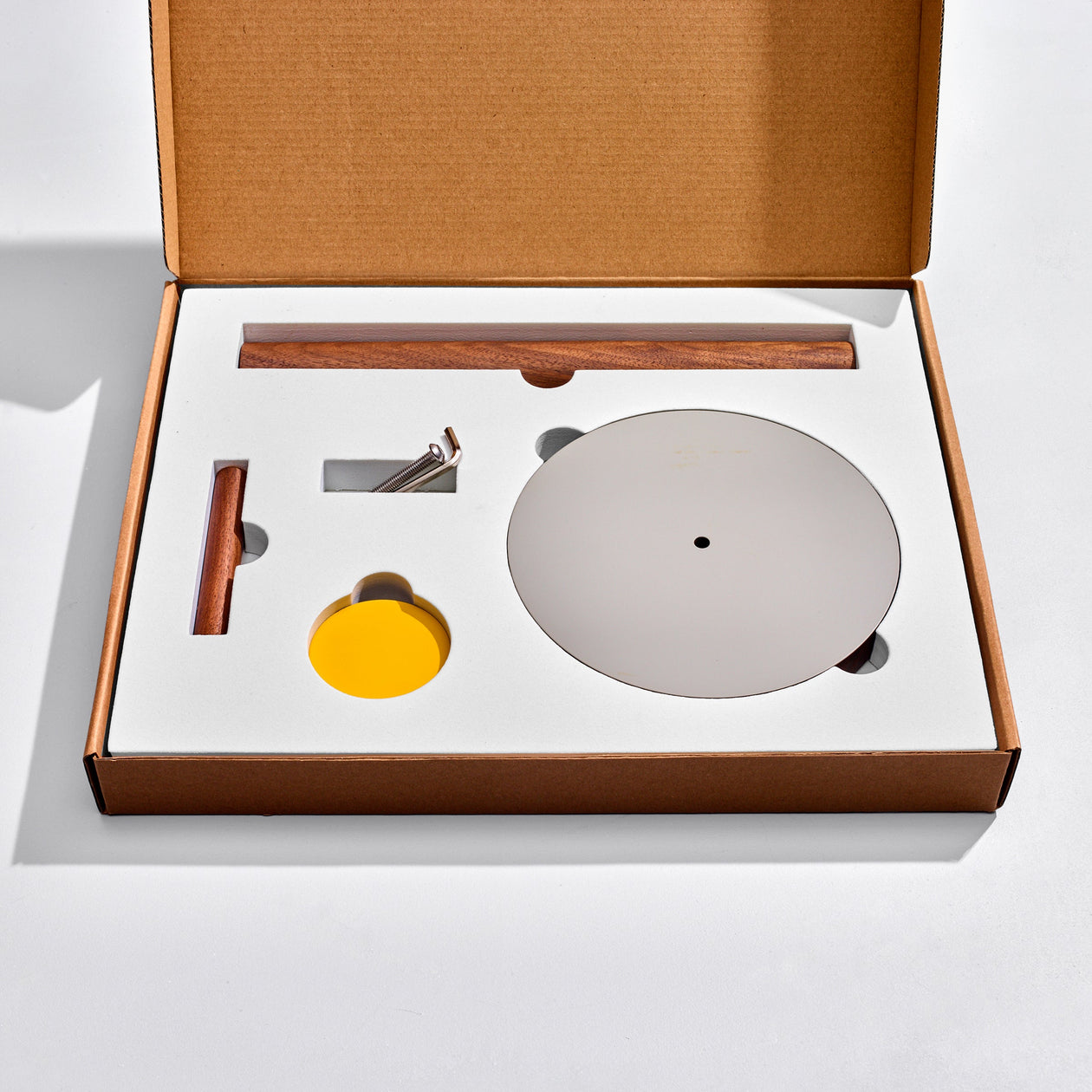 Ilan Ilan | The Paper Towel Keeper - Walnut/Grey