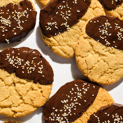 Tahini and Browned Butter Cookies