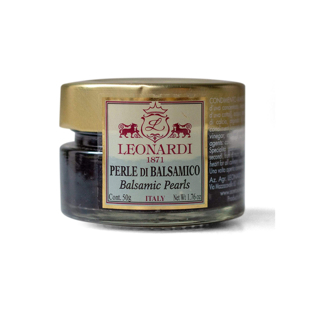 Acetaia Leonardi Balsamic Pearls Pantry Manicaretti 