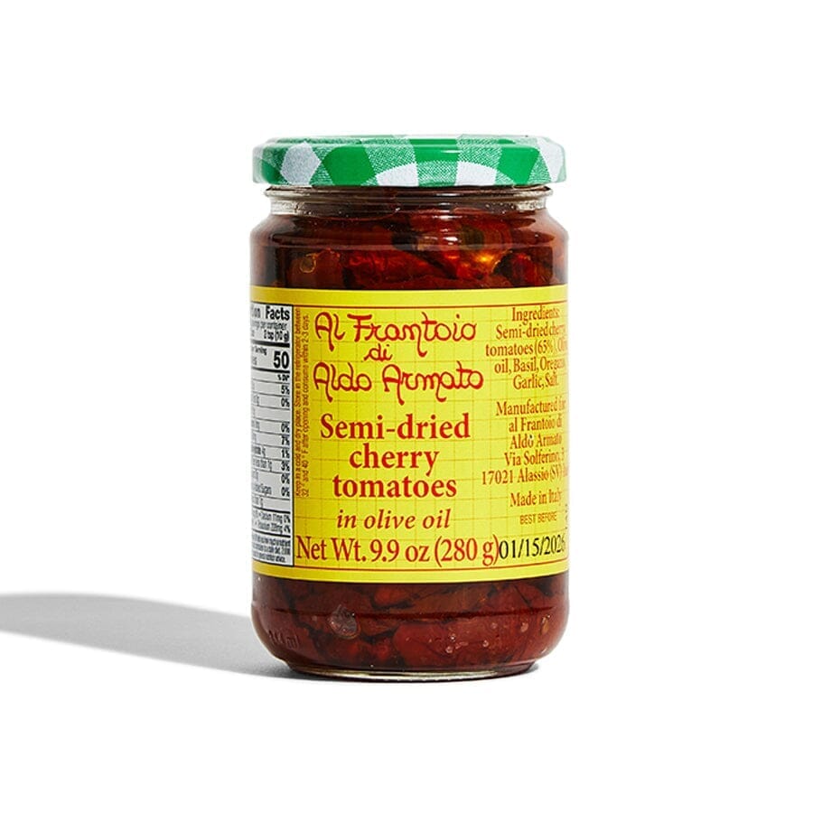 Aldo Armato Semi Sun-Dried Cherry Tomatoes in Oil Pantry Mad Rose 