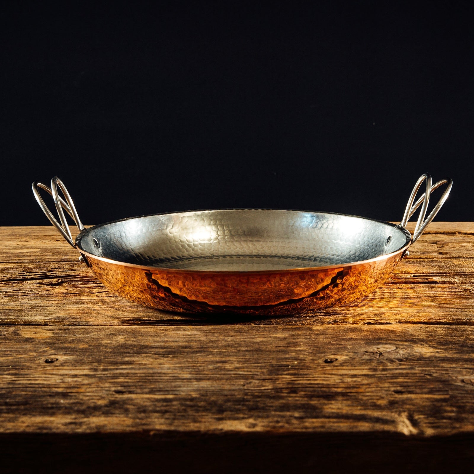 Alicante Copper Paella Pan Pots & Pans Sertodo 12 inch 