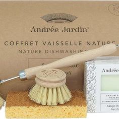 Andree Jardin Natural Dishwashing Set Andree Jardin Sage Basil 