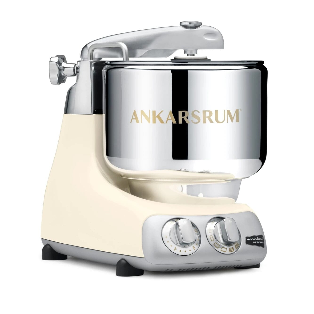 Ankarsrum Assistent Original Stand Mixer — Glossy Finish Equipment Ankarsrum Creme 