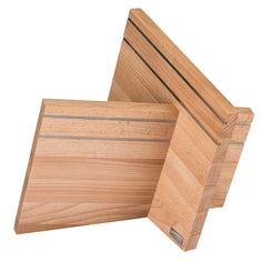 Arte Legno Magnetic Knife Block in Natural Beech Equipment ARTE LEGNO 