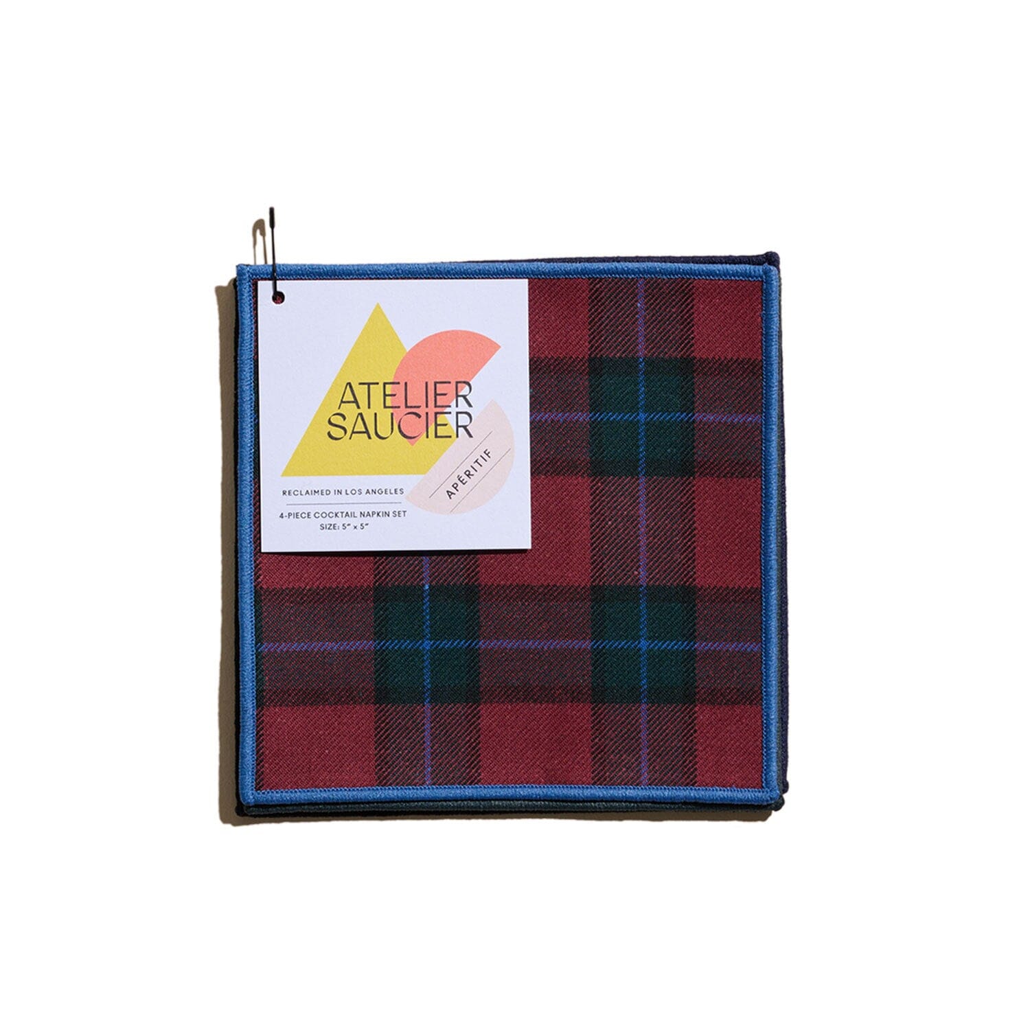 Atelier Saucier Cocktail Napkins — Set of 4 Soft Goods Atelier Saucier 