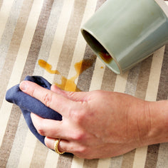 Atenas Home Striped Stain-Resistant Placemats — Set of 2 Soft Goods Atenas Home Textiles 