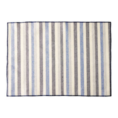 Atenas Home Striped Stain-Resistant Placemats — Set of 2 Soft Goods Atenas Home Textiles Blue Stripes 