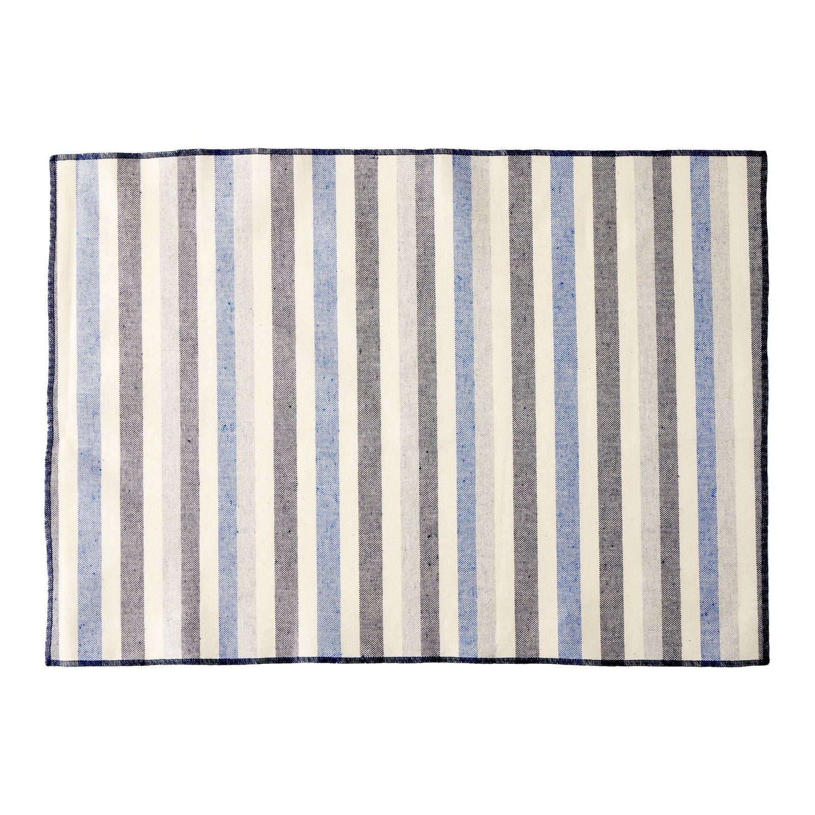 Atenas Home Striped Stain-Resistant Placemats — Set of 2 Soft Goods Atenas Home Textiles Blue Stripes 