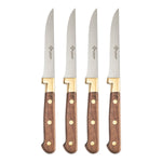 Au Nain Rosewood Handle Steak Knives — Set of 4 Equipment French Home 