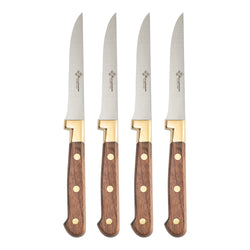 Au Nain Rosewood Handle Steak Knives — Set of 4