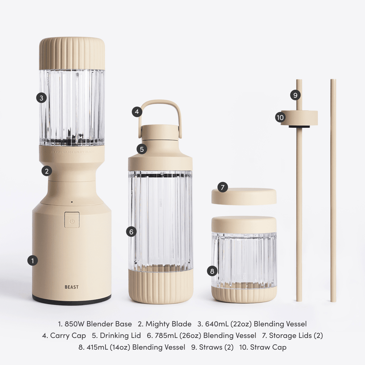 Beast Blender Mighty 850 Plus Beast Health 