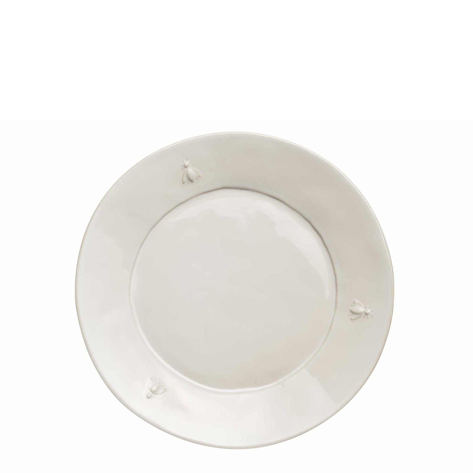 Bee Ceramic Dessert Plates — Set of 4 La Rochere Ecru 