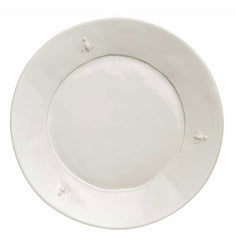 Bee Ceramic Dinner Plates — Set of 4 La Rochere Ecru 