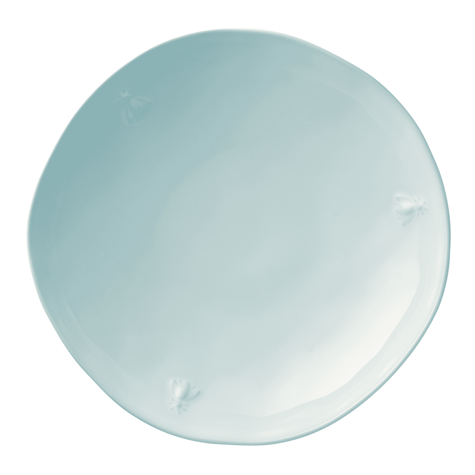 Bee Ceramic Pasta Plate Set- 4 La Rochere Blue 