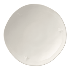 Bee Ceramic Pasta Plate Set- 4 La Rochere Ecru 