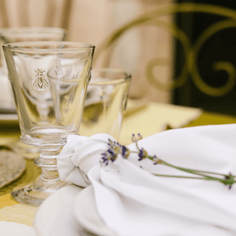 Bee Water Glass Set-6 La Rochere 