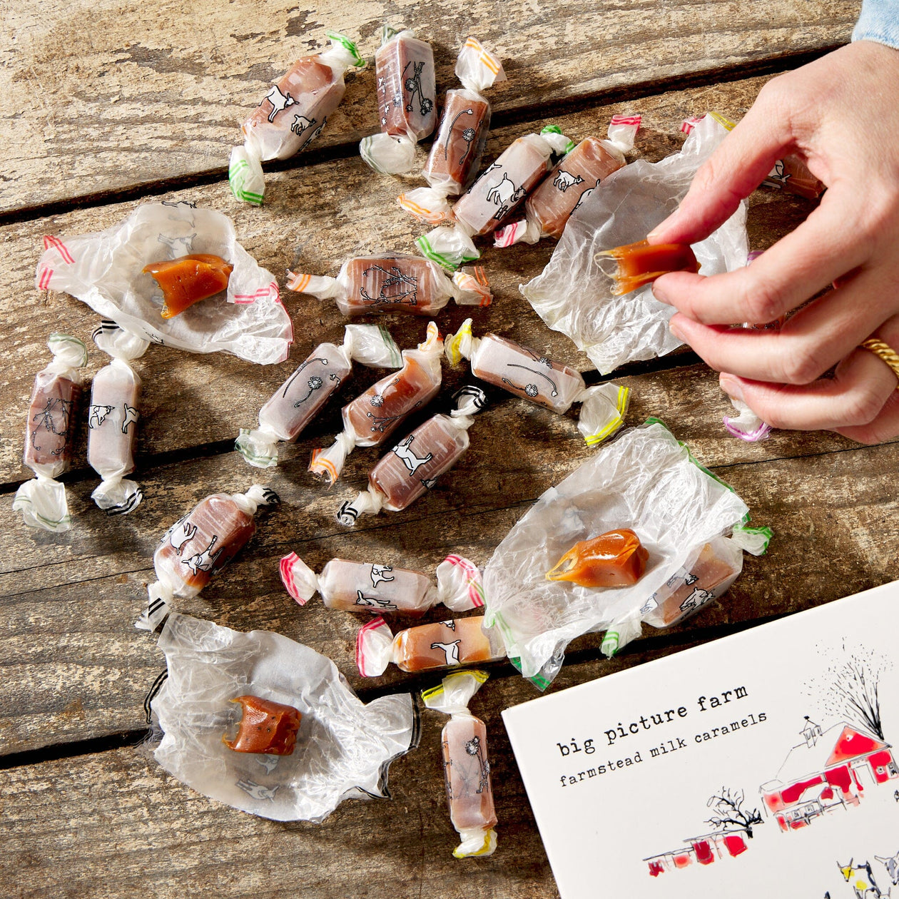 Big Picture Farm Story Box Goat Milk Caramels Pantry Big Picture Farm 