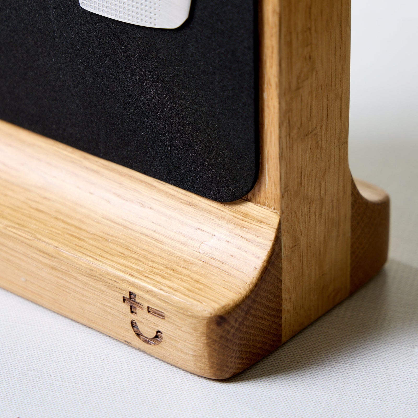 Bisbell Soft Touch Oak Knife Block Equipment Bisbell 