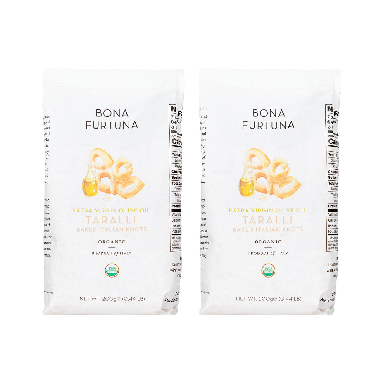 Bona Fortuna Italian Taralli - 2 pack Pantry Bona Furtuna Classic 