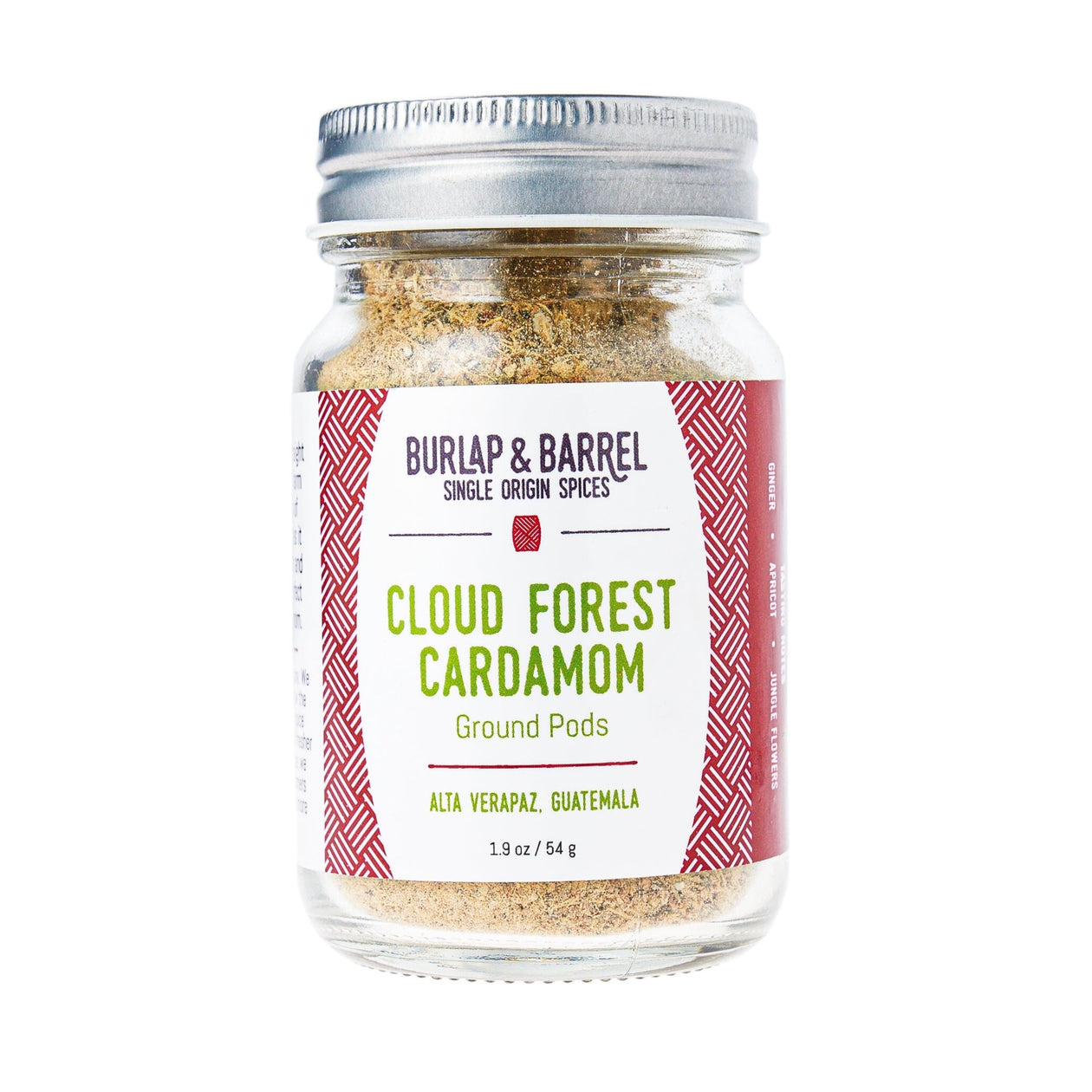 Burlap & Barrel Cloud Forest Cardamom Ground Pods Pantry Burlap & Barrel 