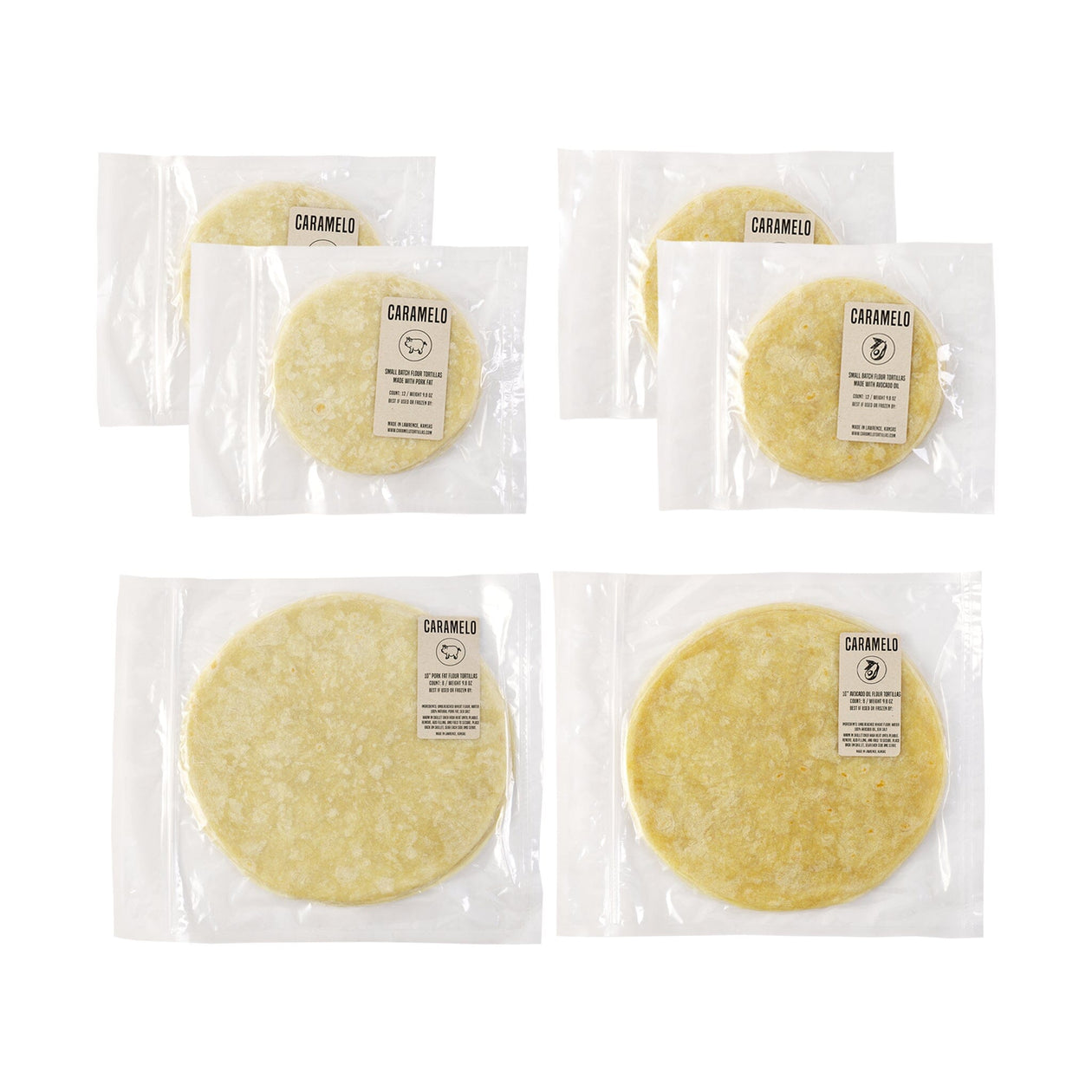 Caramelo Tortillas x Milk Street Box Fresh Dropship Caramelo Mix Pork/Avocado Bundle 