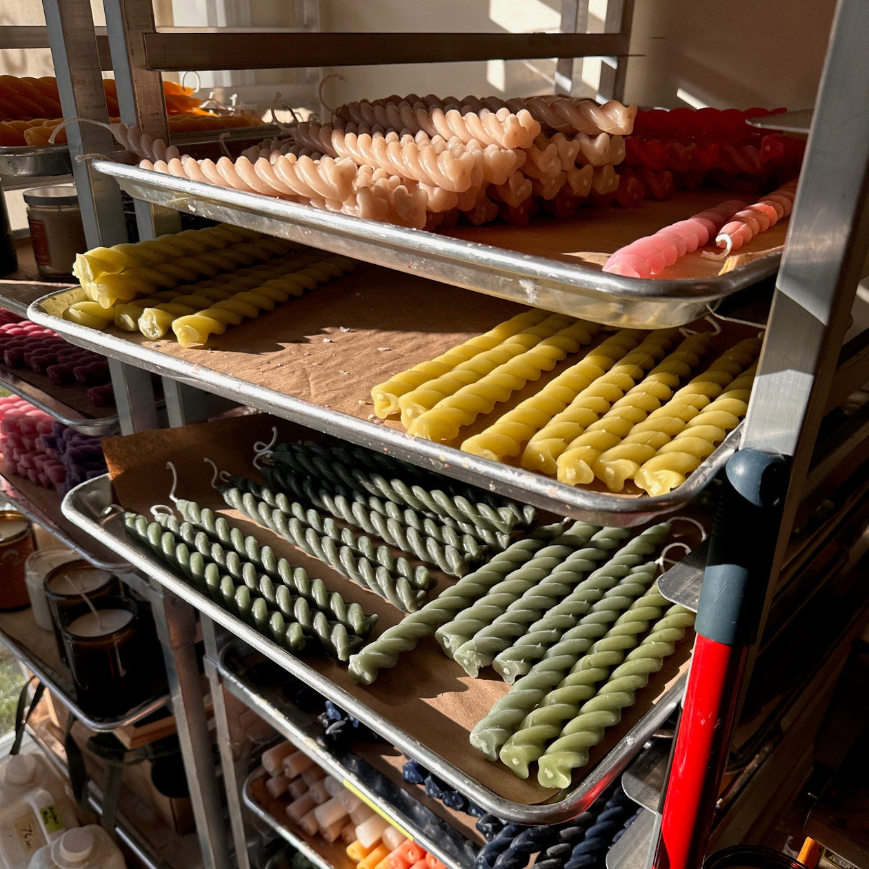 Cave Glow Studio Spiral Candles — Set of 3 Cave Glow 