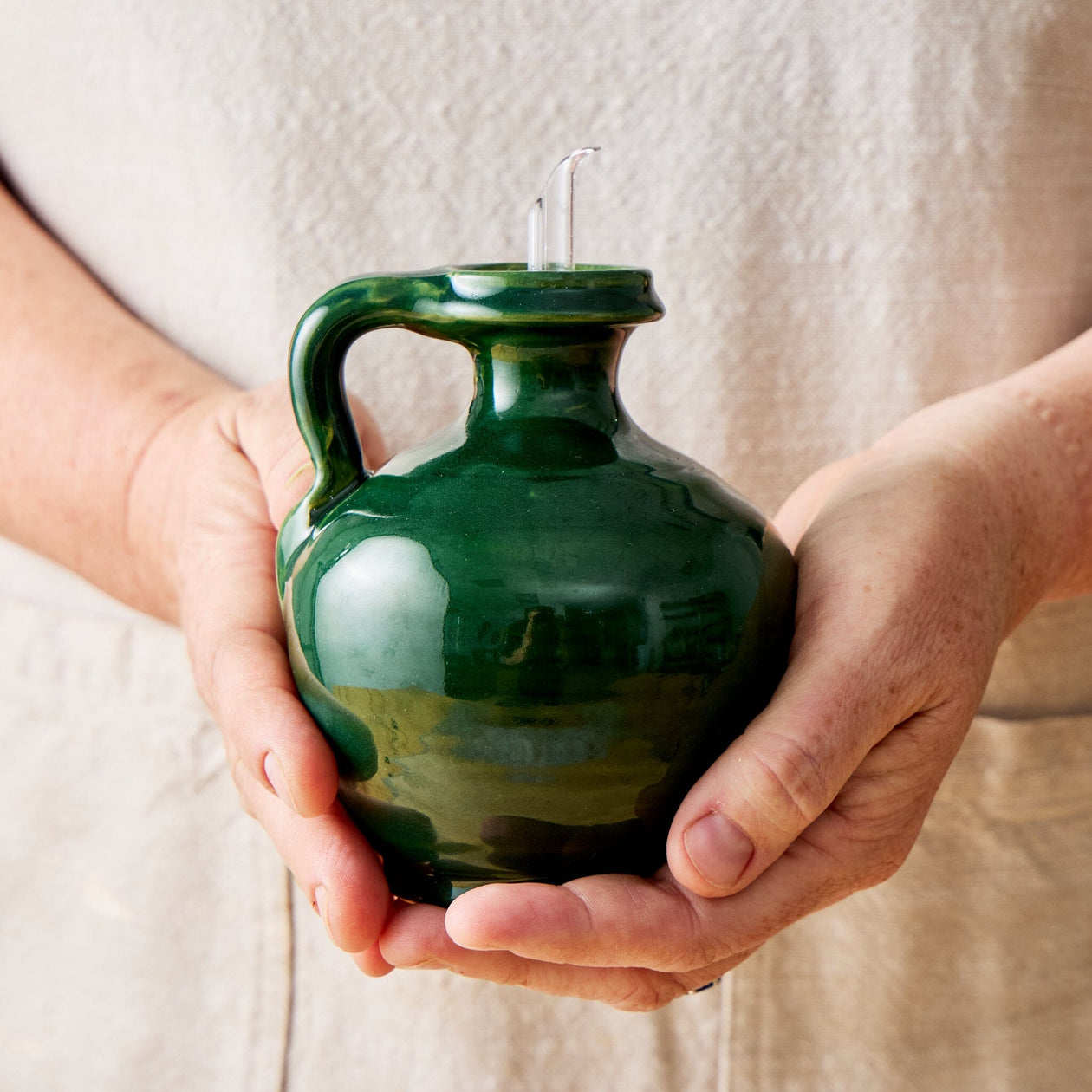 Ceramica Granados Oil Cruet Tabletop Eturel Madrid 