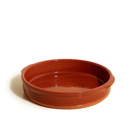 Cerámica Muñoz 12-Inch Large Terracotta Clay Cazuela Housewares From Spain 