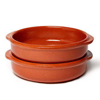 Cactus Canyon Ceramics Spanish Terracotta 5-Piece Super Small Mini-Bowl (Pinch  Bowls) Set, Multicolor 