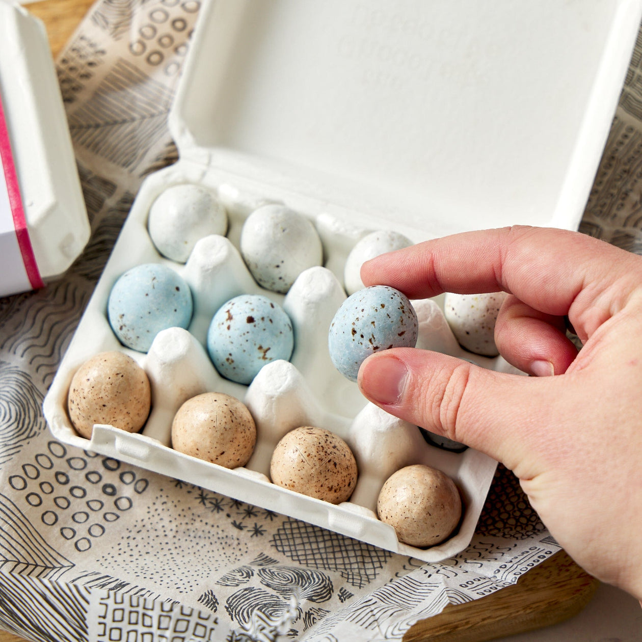 Chocolate Detective Egg Carton - Robin Pantry Chocolate Detective 