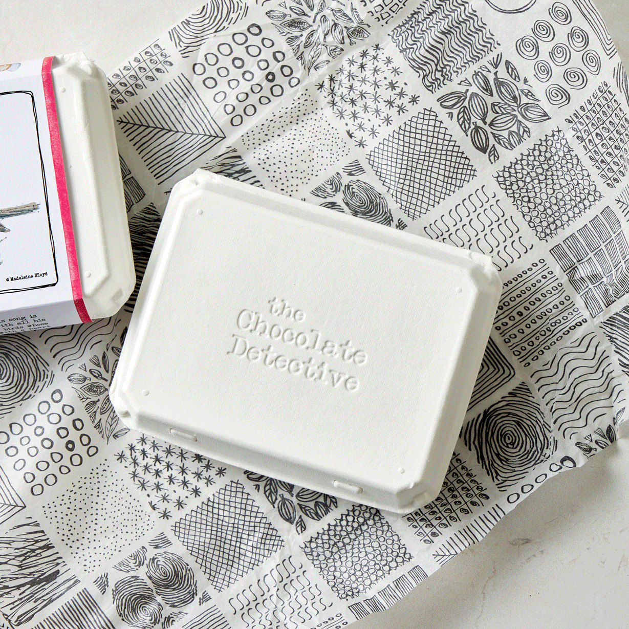 Chocolate Detective Egg Carton - Robin Pantry Chocolate Detective 