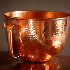 Copper Mixing Bowl for KitchenAid Lift Stand Mixers - fits most 5, 6, 7, and 8 quart Mixer models Mixing Bowls Sertodo 