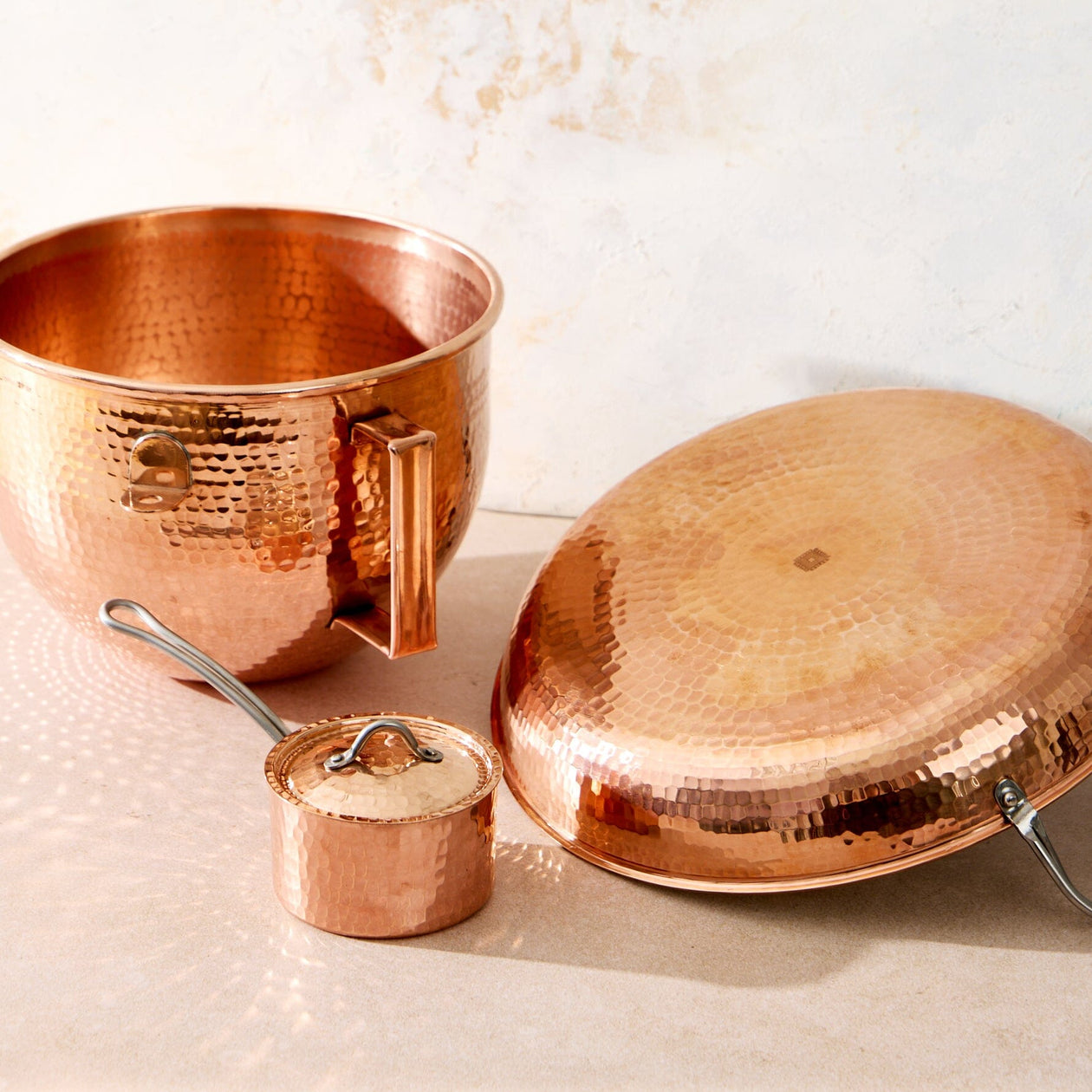 Copper Mixing Bowl for KitchenAid Lift Stand Mixers - fits most 5, 6, 7, and 8 quart Mixer models Mixing Bowls Sertodo 