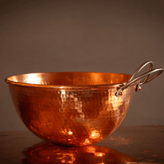 Copper Mixing Bowls Mixing Bowls Sertodo 1.5qt-8" diameter 