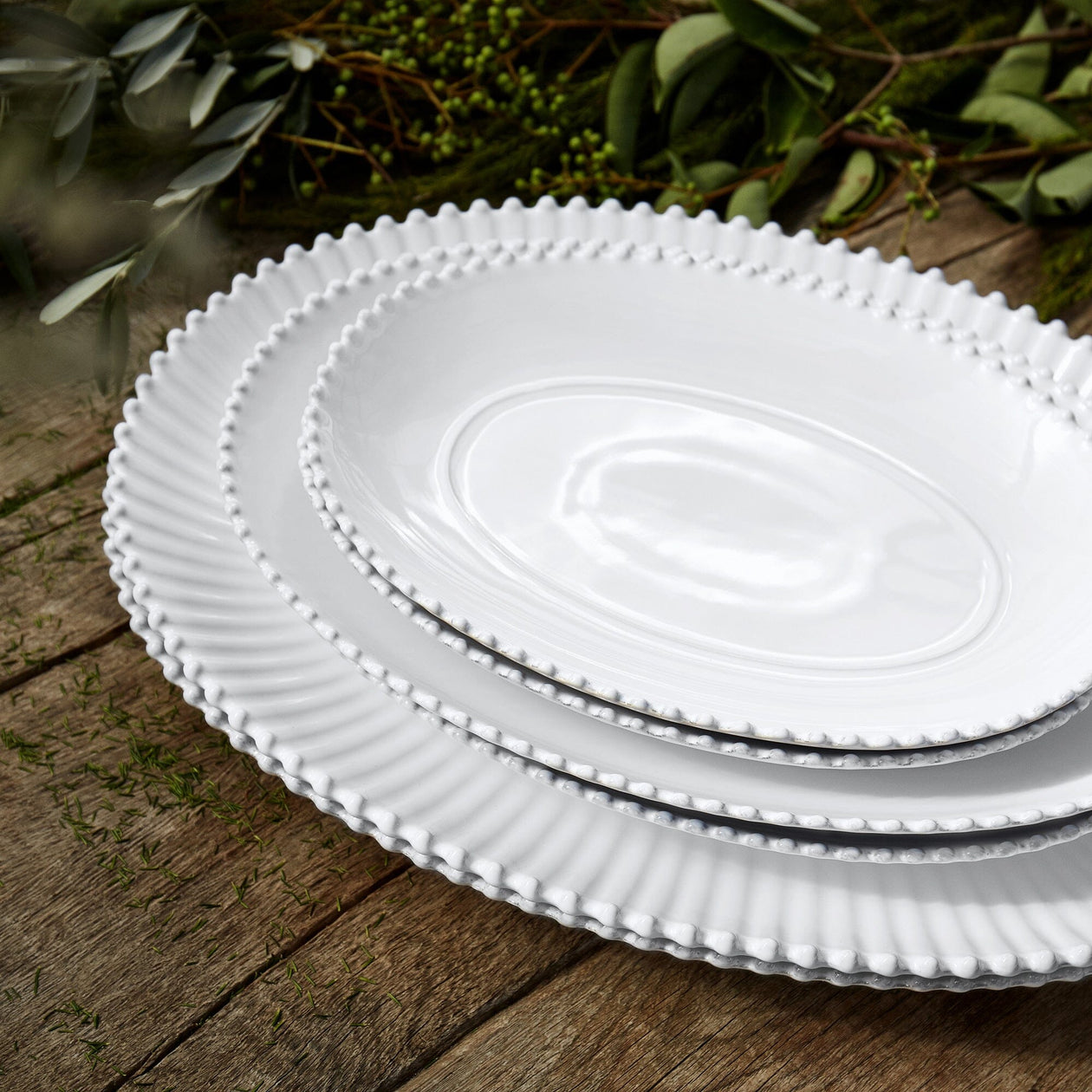 Costa Nova | Oval Platter Pearl Platters COSTA NOVA US 
