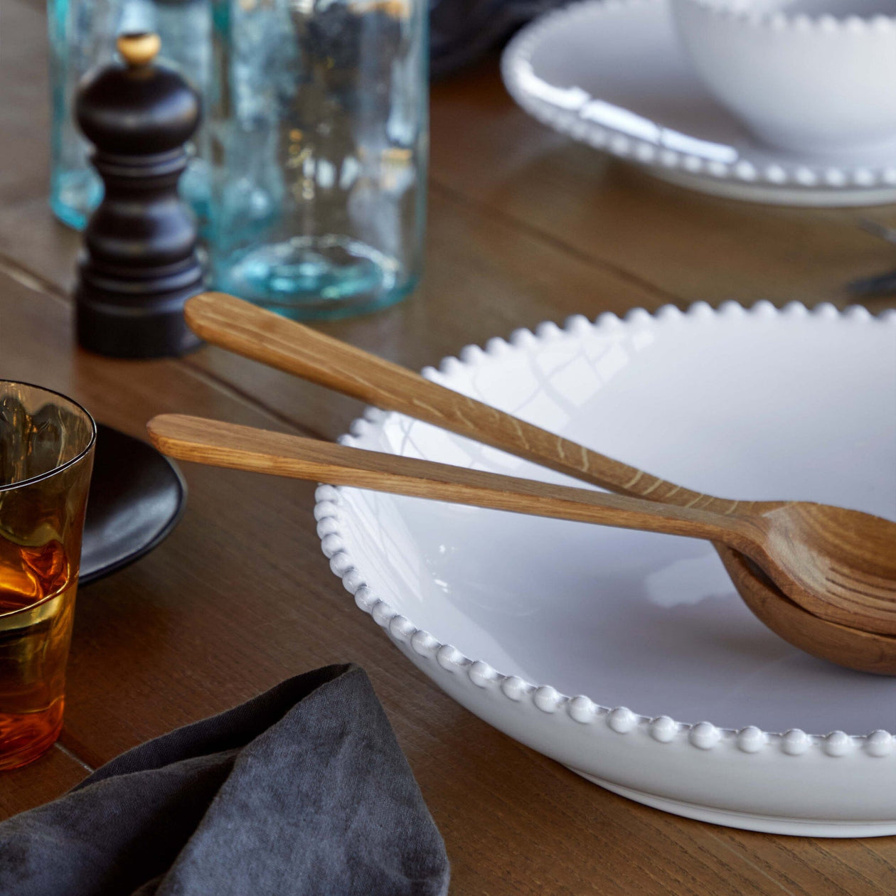 Costa Nova | Pearl Low Serving Bowl Bowls COSTA NOVA US 