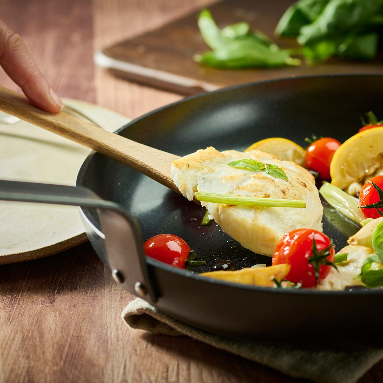 de Buyer Ceranoa Ceramic Skillets- 3 sizes Equipment de Buyer 